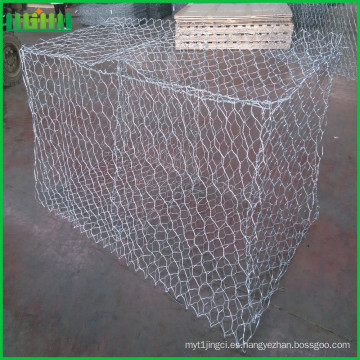 Cesta de gabion de plata de alta calidad con certificado CE